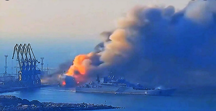 Ukraine zerstört Kommandozentrale der Schwarzmeerflotte - Putin fassungslos!