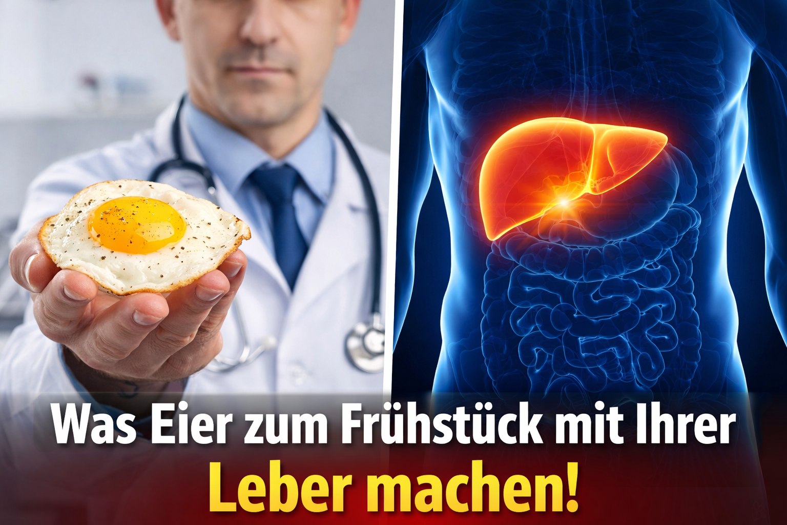 „Was Eier zum Frühstück mit Ihrer Leber machen“ - lesen sie jetzt mehr