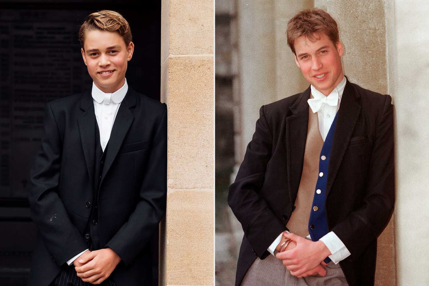 Prince George's Eton Entrance Evokes Father’s School Days — Photos Inside